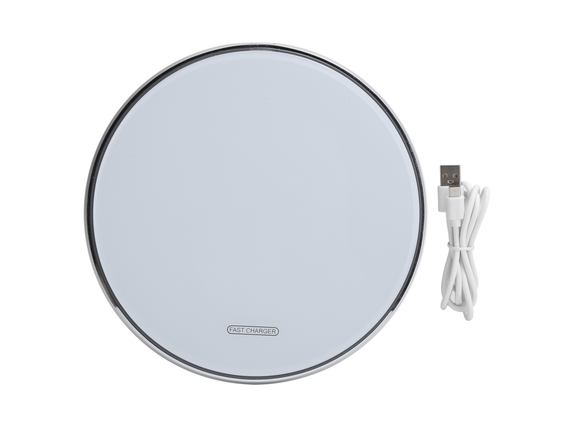 Carregador Sem Fio Kuulaa 10w Rápido De Abs Com Cabo Micro Usb Para Celular