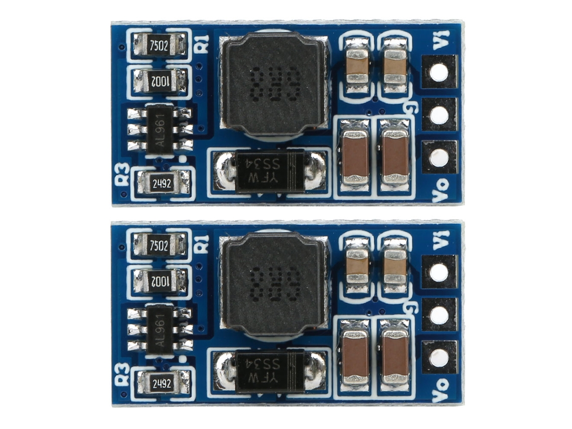 20d26n 2pcs Módulo convertidor elevador de CC Nd0412sa 2.6 5.5v a 5v 6v 9v 12v Motor LED 7w Sin pin 5v