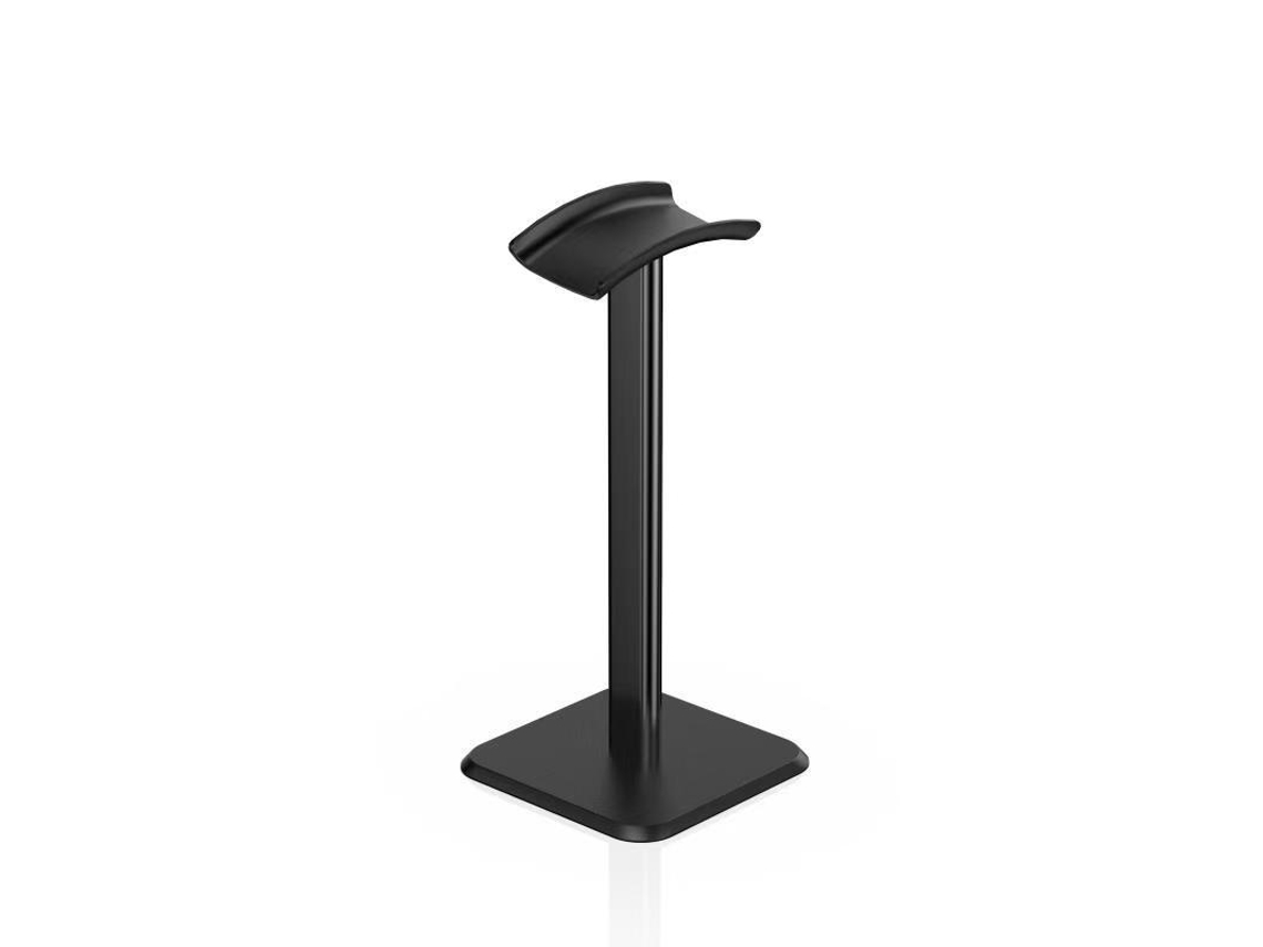 Soporte para auriculares de aleación de aluminio, soporte de exhibición vertical ZYBLSSBB (negro)