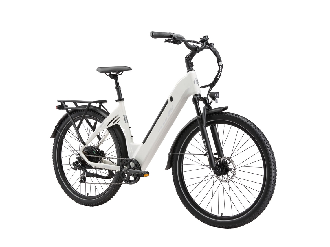 Bicicleta Eléctrica Urbana Ttgo C5, Batería Extraíble De 648 Wh, Neumáticos Cst De 27,5".