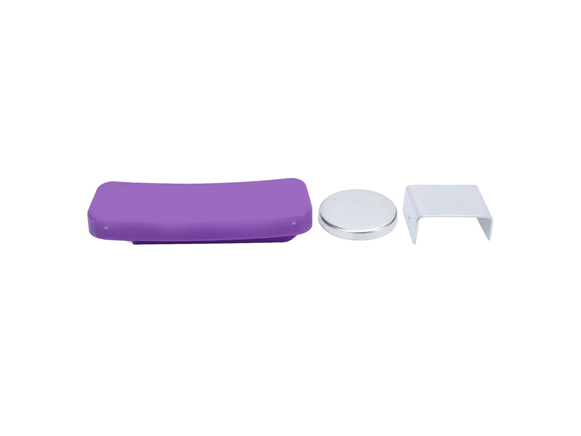 Junli-portátil Porta Tiza Magnética Para Taco De Billar Morado