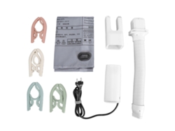 Secadora Portátil Mini Para Ropa Con Accesorio Para Secar Zapatos Y Rack Plegable, 220v Enchufe Eu