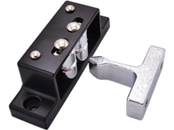 Amazwi Cierre De Rodillo Doble Táctil Negro Para Armario Puerta Vestidor Herramientas Cocina Y Hogar 1 Unidad