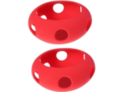 Juego De 2 Fundas De Silicona Para Mini Teléfono - Rojo - Fácil Instalación
