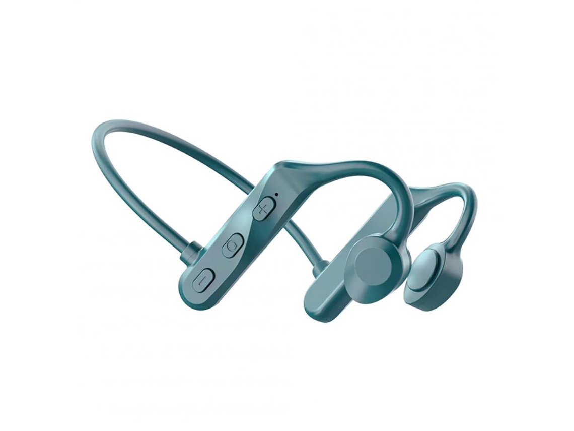 Auriculares Bluetooth K69 Wireless Bone Conduction Binaural Business Impermeable Deportes Running Green