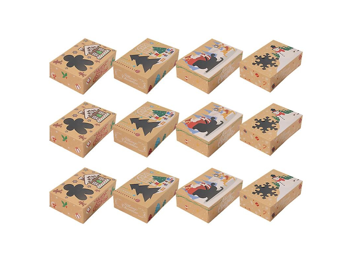 Caja De Embalaje De 12 Piezas.