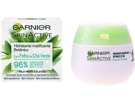 Crema Facial GARNIER SkinActive Chá Verde Refrescante (50 ml)