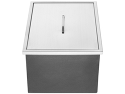Bandeja de hielo empotrada Succebuy 558x430x306 mm Contenedor de hielo aislado