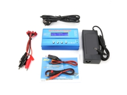 Cargador Digital Balanceado Rc De 80 W Con Pantalla Lcd Para Baterías Lipo Y Nimh.