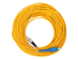 Cable De Parche De Fibra Óptica Sc-fc De Modo Simple Y Núcleo Único (15 Metros)