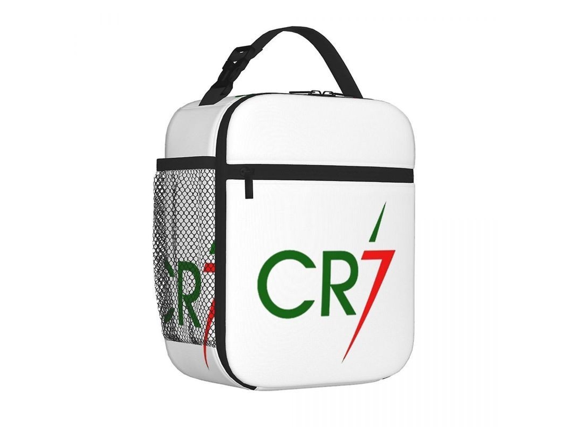 Bolsa De Almuerzo Aislada Cr7 Cristiano Ronaldo Para Mujer Niños Viaje Tamaño Único Una Sola Talla 4