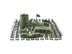 Set De Figuras De Acción De Soldados En Miniatura Con Accesorios Para Niños.