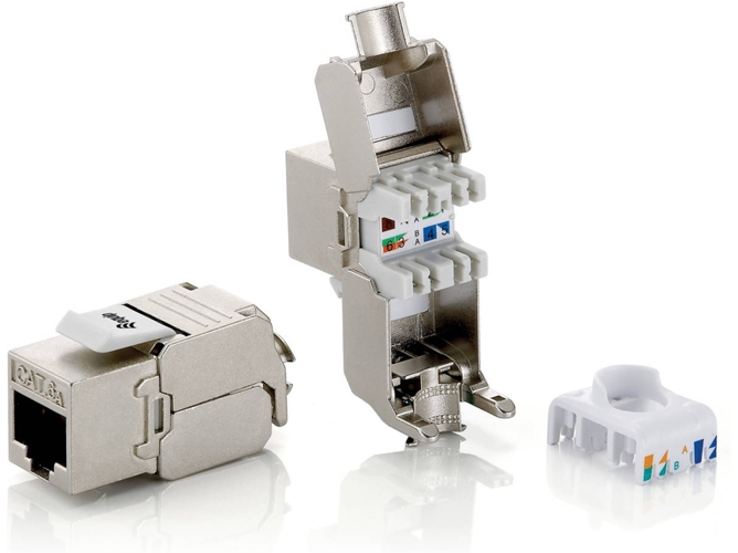 Módulo Keystone EQUIP Cat.6A RJ-45