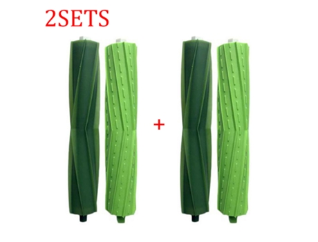 juegos/4 piezas de cepillos rodillos de repuesto para Irobot Roomba I7 I7 E5 E6 serie IE piezas de Robot aspirador Accesorios