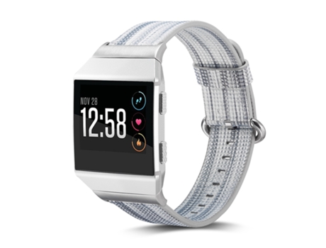 Correa de reloj con diseño de cuero colorido para Fitbit Ionic