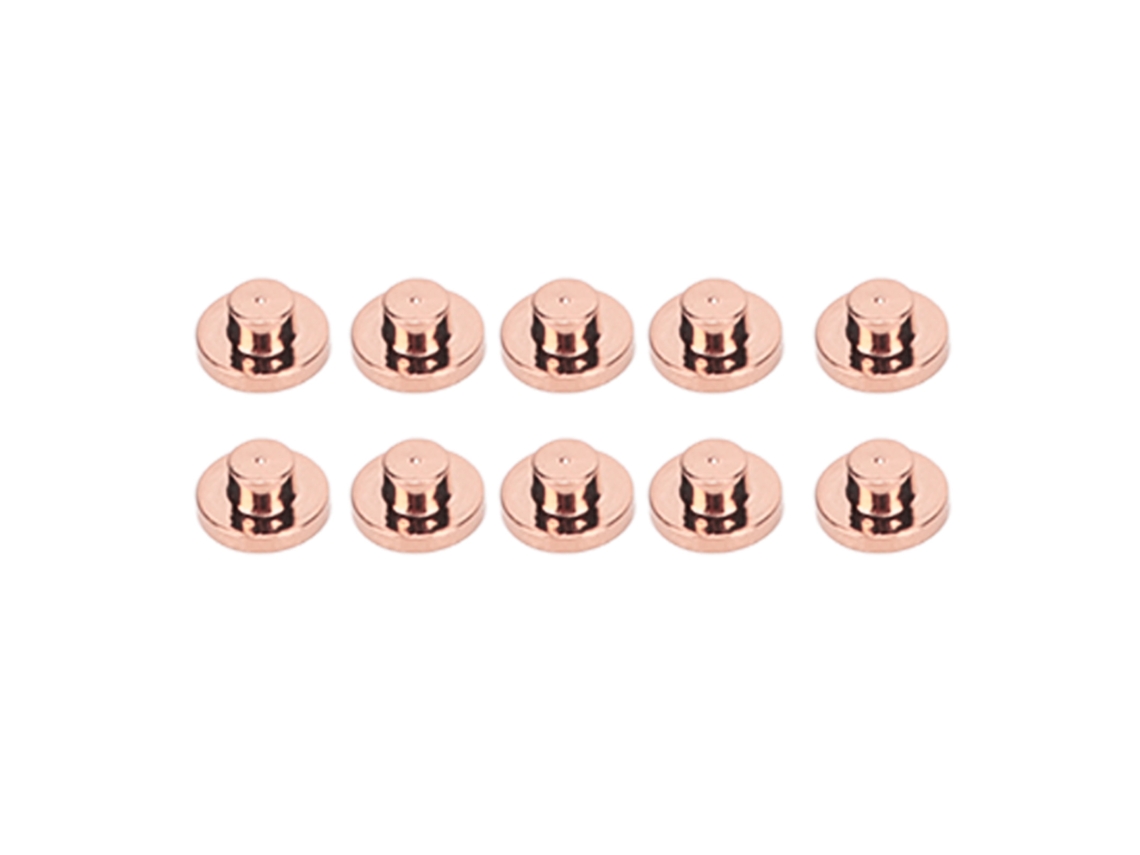 Kit De 10 Puntos Luminosos Para Bisel De Relojes, Piezas De Reparación En Oro Rosa