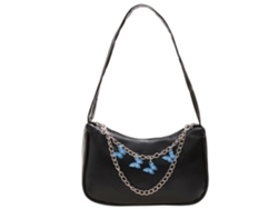 Mini bolso de hombro con cadena de mariposa para mujer, cartera compacta con cierre y diseño multifuncional Tommy01