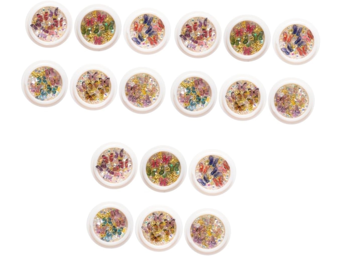 Boîtes De Charms Rhinestones Pour Manicura Accessoires Diy Belleza Ongles Décorations Nail Art