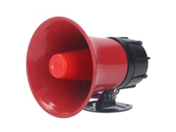 Sirena De Alarma De Seguridad Industrial De 120 Db Y 30 W, Bocina De Advertencia De Abs, Portátil Para Exteriores, Ca 220 V