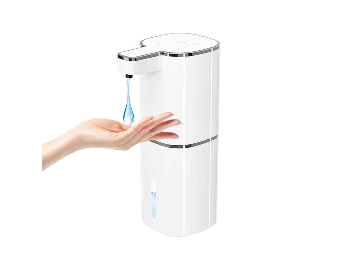 Dispensador De Jabón Automático (líquido) De 420 Ml, Sin Contacto, Recargable Por Usb-c
