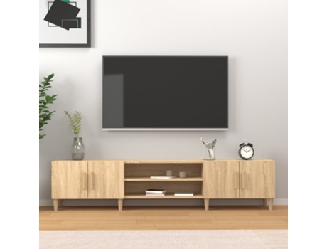 Mueble De Tv VIDAXL Marrón Madera contrachapada (180x31,5x40 cm )