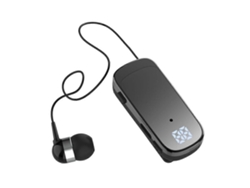 Auriculares Intraaurales Retráctiles Con Cable Bluetooth K65 Star Black