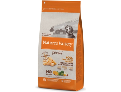 Pienso NATURES VARIETY Selected Mini Junior Pollo de granja