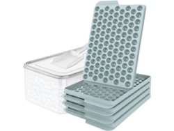 Mini Moldes Para Cubitos De Hielo: Cubitos De Hielo Pequeños De 1,4 Cm, Ideales Para Preparar Café Helado Y Cócteles (paquete De 4). Panoona
