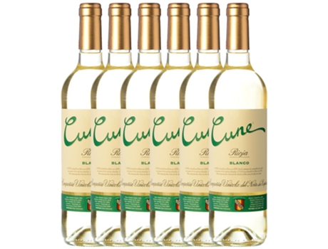 Vino Blanco NORTE DE ESPAÑA - CVNE Norte De España - Cvne Cune Blanco Viura Rioja (0.75 L - 6 unidades)