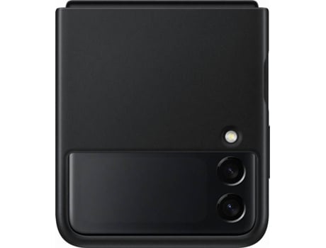 Funda SAMSUNG ZFlip 3 Leather Negro