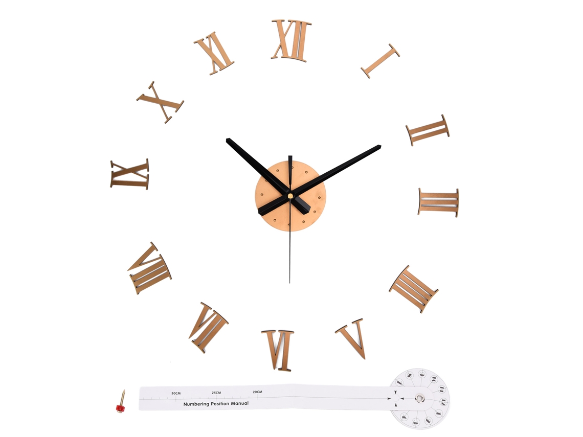 2026 Store-reloj De Pared Para Sala Simple Silencioso Sin Marco Diy Decoración Hogar Oficina
