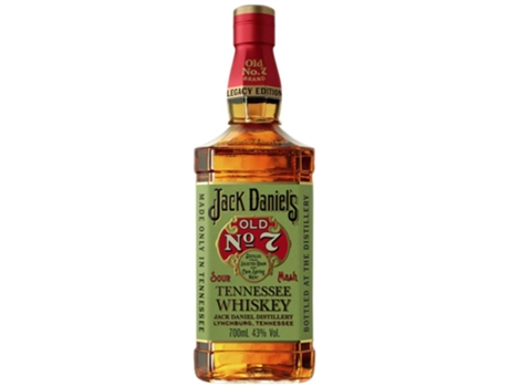 Whisky Bourbon JACK DANIEL'S Jack Daniel's Old No. 7 Legacy Edition Reserva (0.7 L - 1 unidad)
