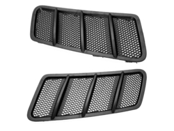 2 Cubiertas De Rejilla Lateral Para Capó Para Mercedes-benz Clase Ml W166 2012-2015 1668800105 1668800205