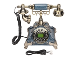 Teléfono fijo con identificador de llamadas y estilo europeo