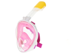 Máscara de Snorkel Plegable Completa S/M Rosa Pricenet