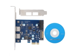 Tarjeta De Adaptador De Expansión 4 Puertos Pci-e Usb3.0 20pin T19pin Para Winxp Win7/win8