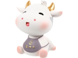 Hucha Con Forma De Vaca Para Niños Y Niñas, Hucha Decorativa De Dibujos Animados.