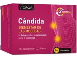 Aceite Essencial VITALART Vitalart Candida (30 comprimidos + 30 pérolas)