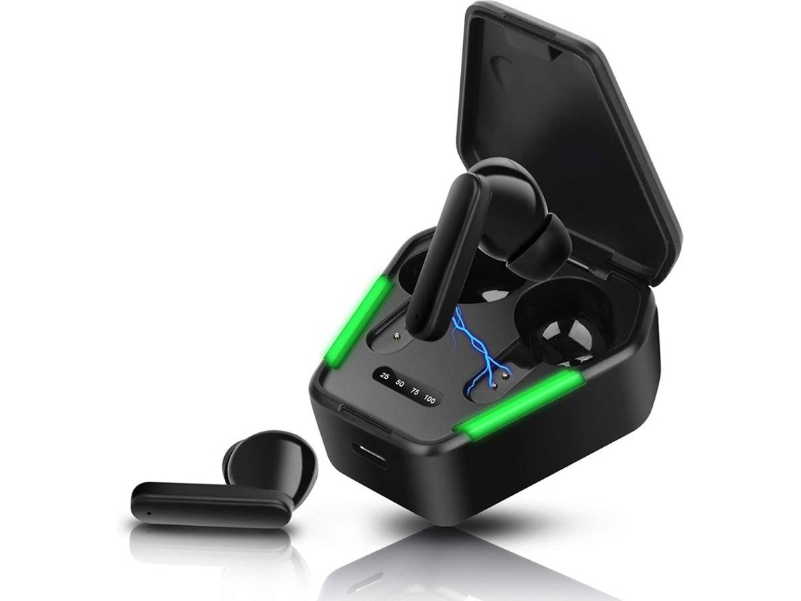 Auriculares Gaming Bluetooth ENZONS  Inalámbrico con micrófono Modo dual Juego y música Reducción de ruido Cvc 8.0 Bajo