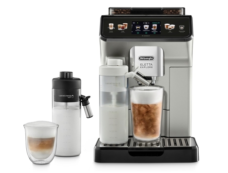 Cafetera DELONGHI ECAM450.65.S ELET (19 bar - 13 Niveles de Molienda)
