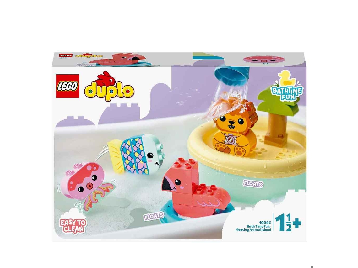 LEGO Duplo: Hora do Banho Divertido: Ilha de Animais - 10966