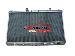 Radiador de aluminio, compatible con sedán mediano 1997-2001, 5s Fe 2.2L 4 cilindros, montaje frontal, OEM 1909, construcción duradera.
