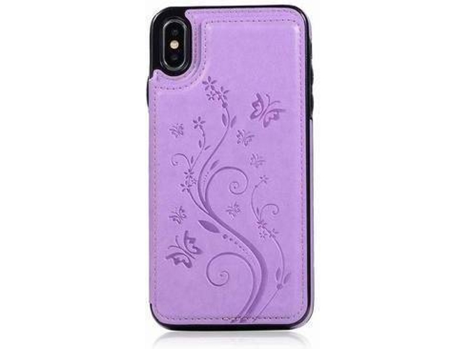 Funda iPhone X, XS WISETONY Yixin-37 Violeta