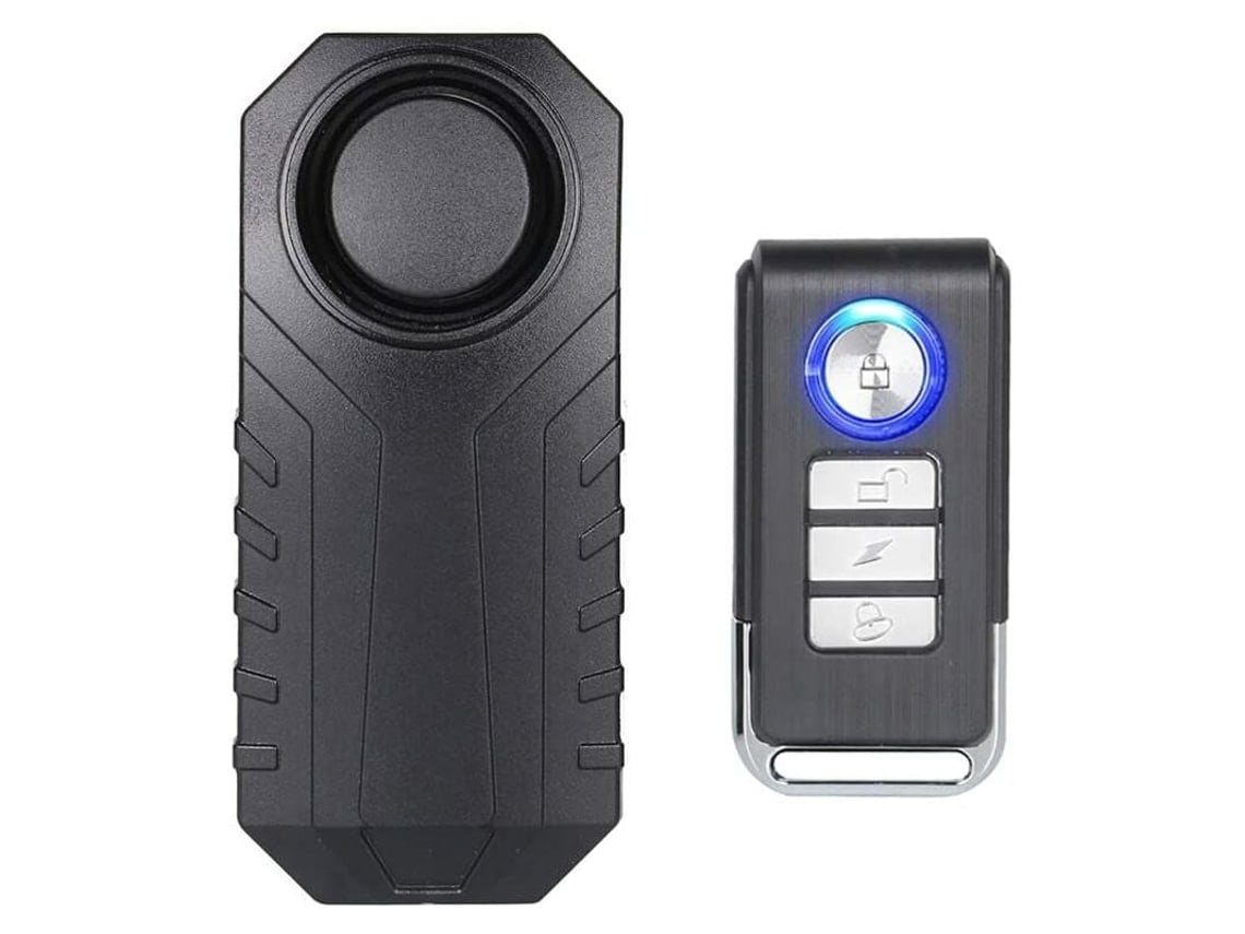 Alarma para bicicleta, alarma antirrobo inalámbrica para motocicletas, automóviles, vehículos, puertas y ventanas, 113 dB, muy fuerte e impermeable, control remoto Inc.