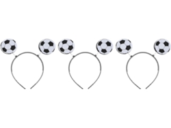 Lot De 3 Diademax Football En Non-tissé, Élastiques Y Cómodos, Pour Soporteers Hombres, Mujers