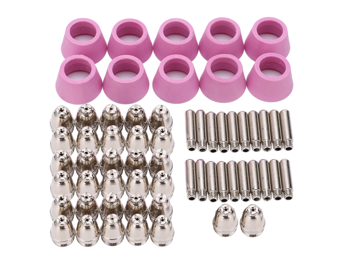 Kit De Consumibles Para Antorcha De Corte Por Plasma Con Electrodo, Punta De Contacto Y Boquilla Cerámica Ag60/sg5562 Piezas