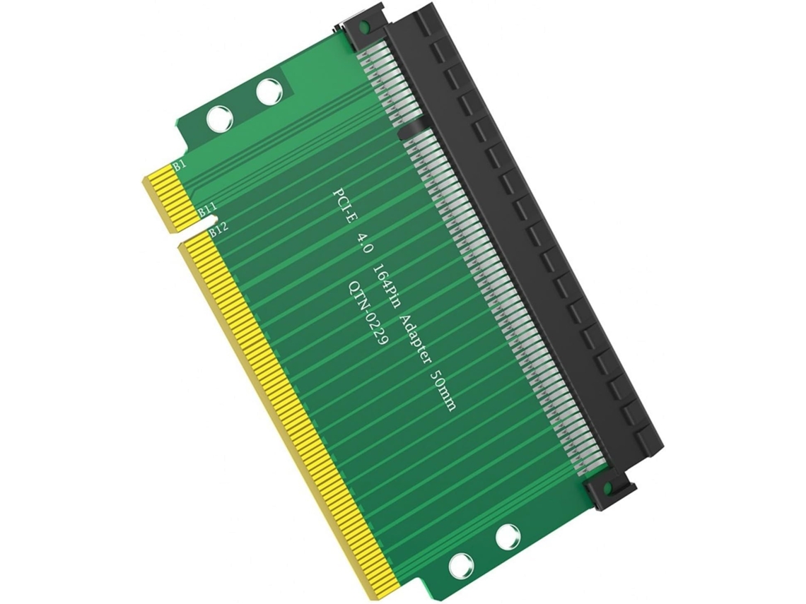 Adaptador Pci Express Para Tarjeta De Extensión De Computadora Pcie4 0 De 180 Grados