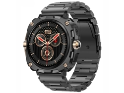 Reloj inteligente con construcción metálica, recordatorios de salud, diseño robusto, resistente al agua, seguimiento de deportes al aire libre para hombres, Pr Yizhood