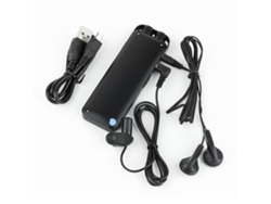 Grabadora De Voz De 16 Gb Con Reducción De Ruido Inteligente, Pantalla Led, Micrófono De Condensador Y Batería De 270 Mah Para Reuniones Y Entrevistas.