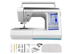 Cecotec Máquina De Coser Digital Bellecouture 36000 Control. Pantalla Táctil 7", 360 Puntadas, Pedalfree, Enhebrado Automático
